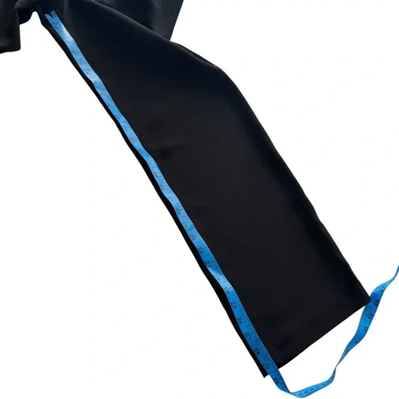 Quince Stretch Crepe Pleated Wide Leg Pants Elastic Career Trouser Work Pants 2 - Picture 16 of 16